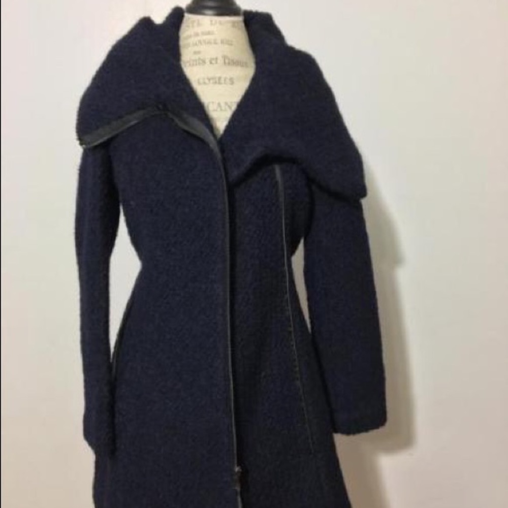 Brand new navy blue women’s Cole Haan size 2 Coat